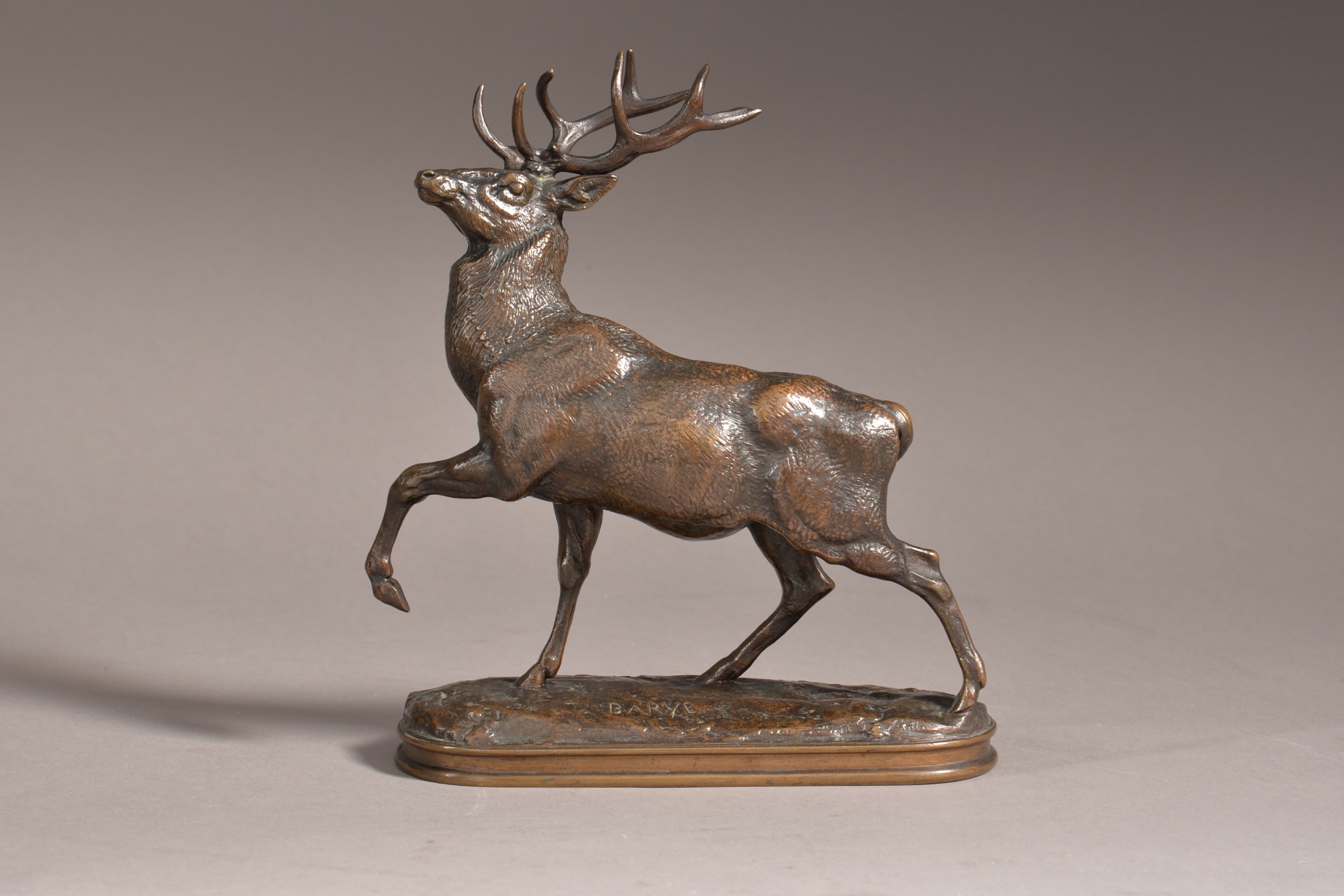 CERF, LA JAMBE LEVÉE (1838)